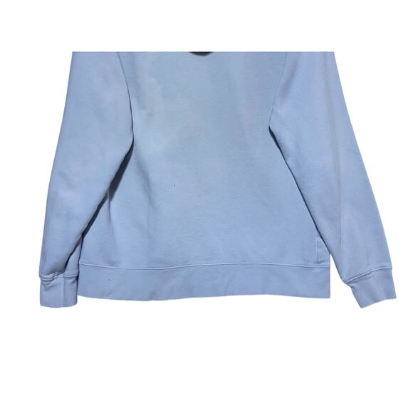 North Face Pullover Sweater Hoodie Women's Size Large Off-White w/Front Pocket - Picture 4 of 7